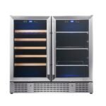 36-inch Beer and Wine Cooler Combination with Low-E Glass Door - Image 6