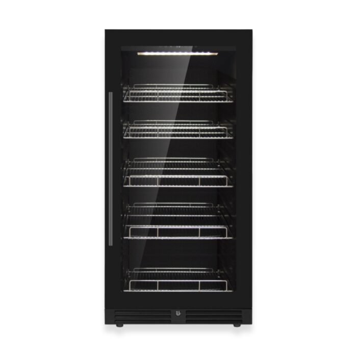 389 Cans Capacity Upright Beverage Refrigerator With Low-E Glass Door - Image 2