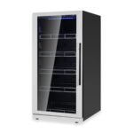 389 Cans Capacity Upright Beverage Refrigerator With Low-E Glass Door - Image 5