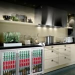 53 Inch Heating Glass 3 Door Large Beverage Refrigerator - Image 4
