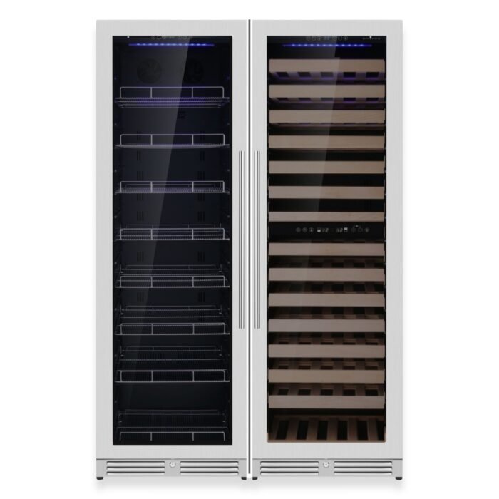 Upright Wine & Beverage cooler Combo With Triple Temp. Zones - Image 5
