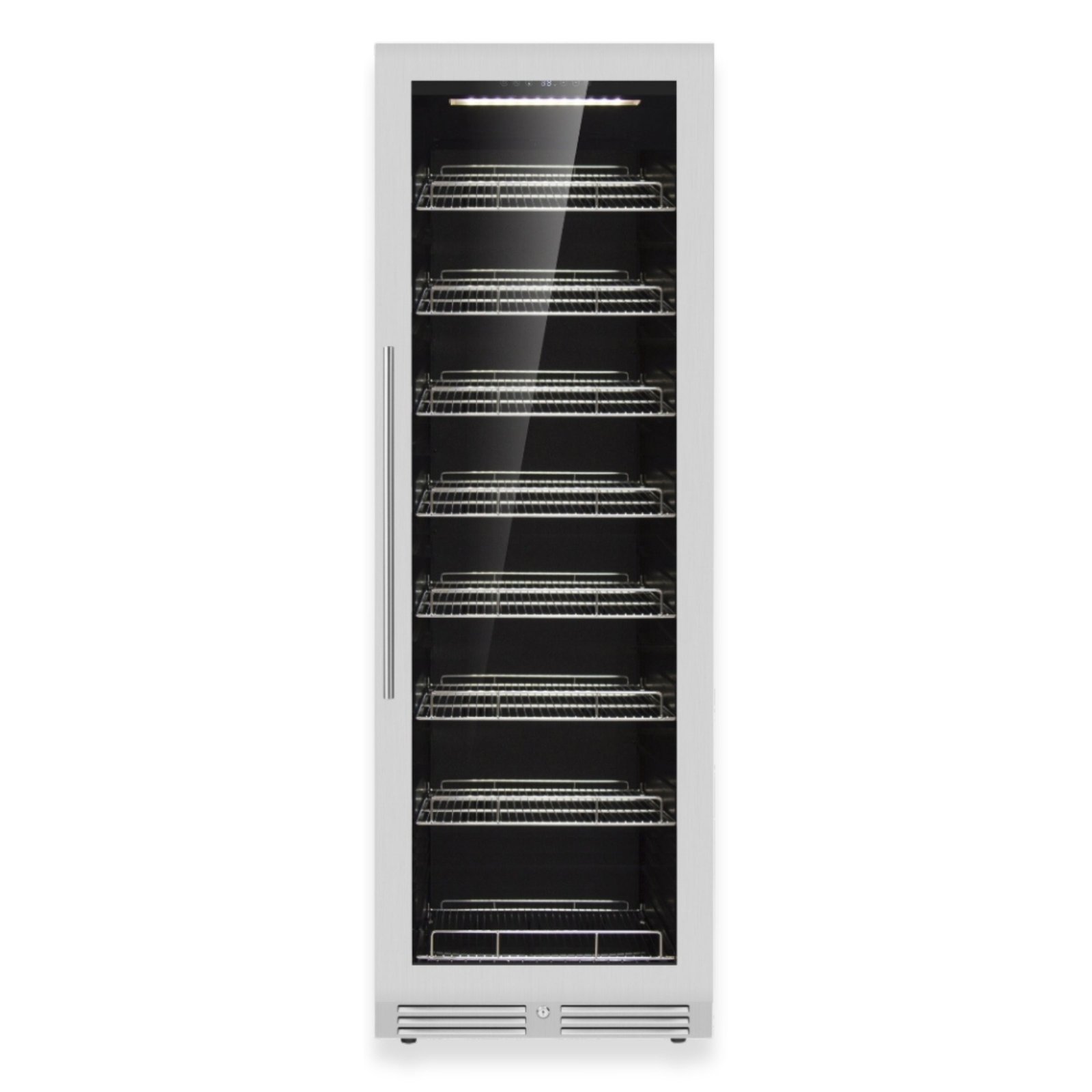 KBU425BX-SS_RHH_ee18a401-3d20-46cd-a26f-3984b35d6c97 Large Beverage Refrigerator With Low-E Glass Door - Image 1