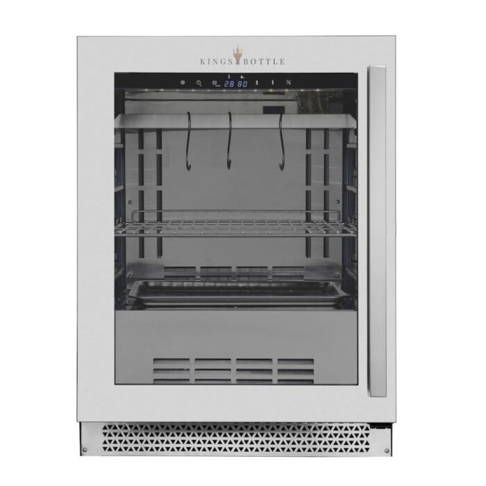 24″ Glass‑Door Meat Aging Fridge (Compact) - Image 4