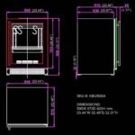 24″ Glass‑Door Meat Aging Fridge (Compact) - Image 7