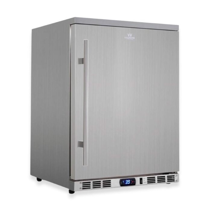 24-Inch Outdoor Beverage Refrigerator with Solid Stainless Steel Door - Image 5