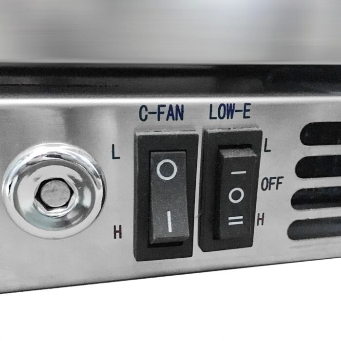 24 Inch Undercounter Beverage Cooler with Heating Glass Door - Image 10