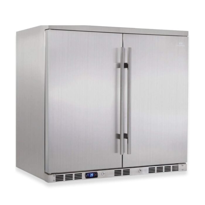 36 Inch Outdoor Beverage Refrigerator 2 Door For Home - Image 3