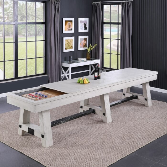 Playcraft 16' Yukon Pro-Style Shuffleboard Table in Northern Drift - Image 11