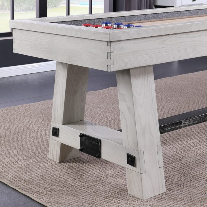 Playcraft 16' Yukon Pro-Style Shuffleboard Table in Northern Drift - Image 5