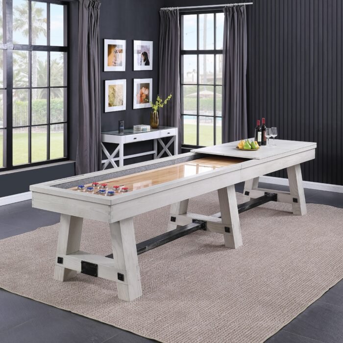 Playcraft 16' Yukon Pro-Style Shuffleboard Table in Northern Drift - Image 10