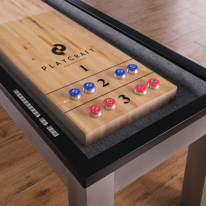 Playcraft Monaco 12' Pro-Style Shuffleboard Table - Image 4
