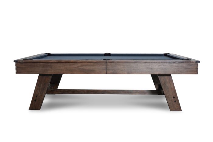 Nixon Hunter 8' Slate Pool Table in Brushed Walnut Finish w/ Dining Top Option - Image 2