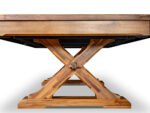 Presidential 8' Kennedy Billiard Table - Natural Acacia Finish - Image 2