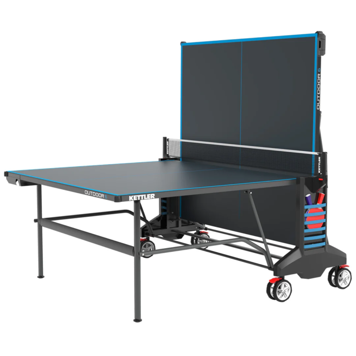 Kettler Outdoor 6 Tennis Table 4-Player Bundle - Image 2