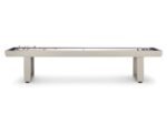American Heritage Lanai 12' Outdoor Shuffleboard Table in Oyster Grey - Image 6