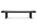 American Heritage Lanai 12' Outdoor Shuffleboard Table in Obsidian Black - Image 6