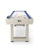 American Heritage Lanai 12' Outdoor Shuffleboard Table in Oyster Grey - Image 8