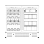36-inch Beer and Wine Cooler Combination with Low-E Glass Door - Image 10