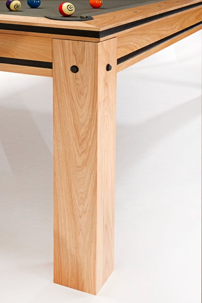 Brunswick Hickory 8ft American Pool Table - Natural Hickory - Image 6