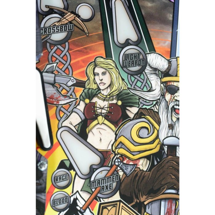 American Pinball Legends of Valhalla Classic Pinball Machine - Image 4