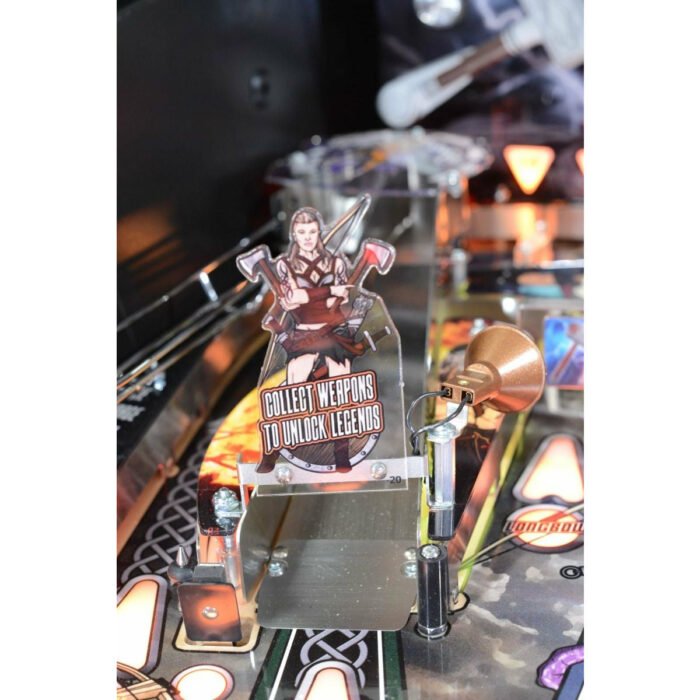 American Pinball Legends of Valhalla Deluxe Pinball Machine - Image 6