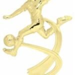 MOTION FIGURES SOCCER F, Gold - 6”