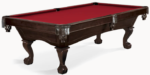 Brunswick 8' Allenton Pool Table with Ball and Claw Leg - Image 6