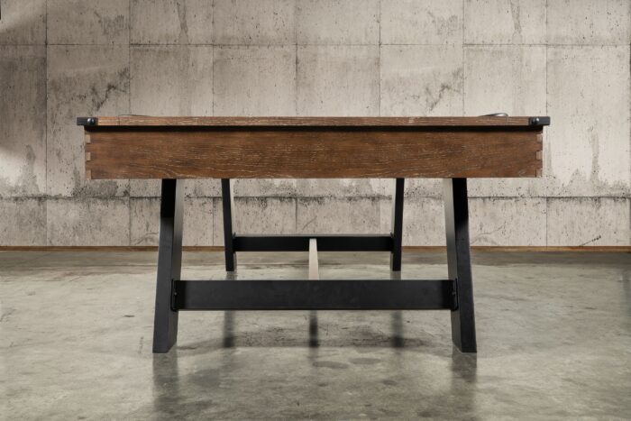Nixon Hunter 8' Slate Pool Table in Brushed Walnut Finish w/ Dining Top Option - Image 8