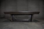Nixon KAI 8' Slate Pool Table in Waxed Brown Finish w/ Dining Top Option - Image 5