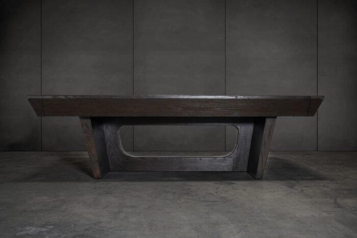 Nixon KAI 8' Slate Pool Table in Waxed Brown Finish w/ Dining Top Option - Image 5