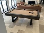 Nixon Mckay Slate Pool Table 8' Slate Pool Table in Charcoal Finish - Image 12