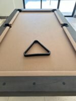 Nixon Mckay Slate Pool Table 8' Slate Pool Table in Charcoal Finish - Image 15