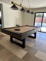 Nixon Mckay Slate Pool Table 8' Slate Pool Table in Charcoal Finish - Image 14