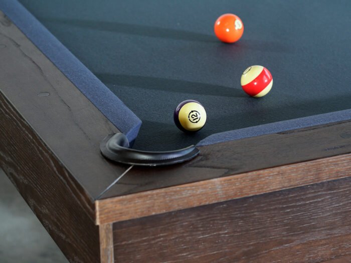 Nixon CrissyCross 8' Slate Pool Table in Brownwash Finish - Image 12