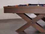 Nixon CrissyCross 8' Slate Pool Table in Brownwash Finish - Image 9