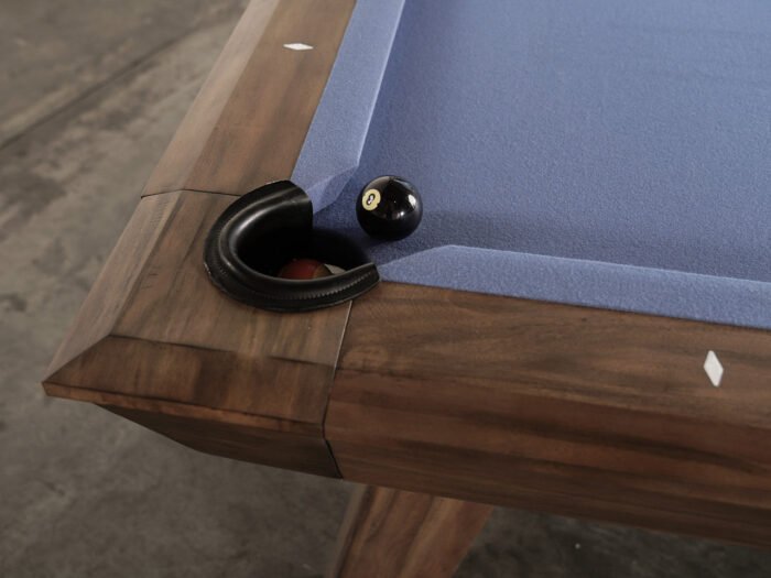Nixon Desyn 8' Slate Pool Table in Walnut Finish w/ Dining Top Option - Image 9