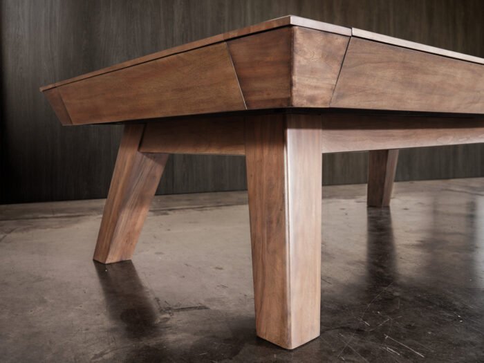 Nixon Desyn 8' Slate Pool Table in Walnut Finish w/ Dining Top Option - Image 7