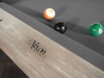 Nixon Huck 8' Slate Pool Table in Grey White Oak Finish w/ Dining Top Option - Image 11