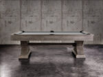 Nixon Jasper 8' Slate Pool Table in Weathered Slate Finish w/ Dining Top Option - Image 6