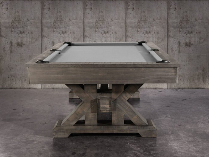 Nixon Jasper 7' Slate Pool Table in Weathered Slate Finish w/ Dining Top Option - Image 5
