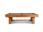 Nixon Presli 8' Slate Pool Table in Native Acacia Finish w/ Dining Top Option - Image 2