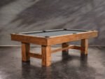 Nixon Presli 8' Slate Pool Table in Native Acacia Finish w/ Dining Top Option - Image 3