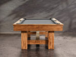 Nixon Presli 7' Slate Pool Table in Native Acacia Finish w/ Dining Top Option - Image 5