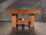 Nixon Presli 7' Slate Pool Table in Native Acacia Finish w/ Dining Top Option - Image 6