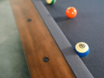 Nixon Presli 7' Slate Pool Table in Native Acacia Finish w/ Dining Top Option - Image 7