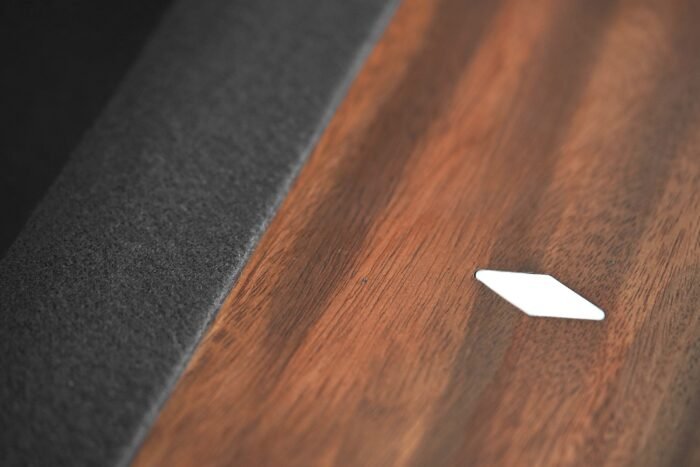 Nixon KAI 7' Slate Pool Table in Walnut Finish w/ Dining Top Option - Image 12