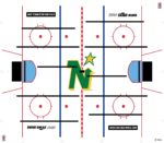 North Stars NHL Super Chexx Pro Bubble Hockey - Image 3