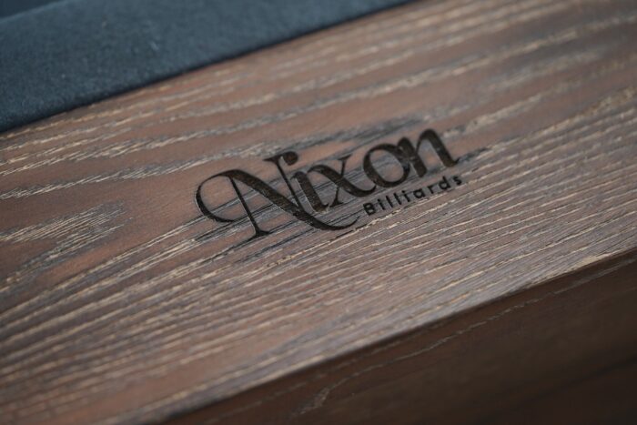 Nixon Hunter 8' Slate Pool Table in Brushed Walnut Finish w/ Dining Top Option - Image 18
