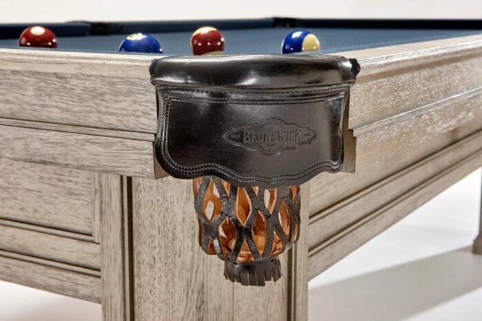 Brunswick Oakland 8ft American Pool Table - Rustic Grey - Image 17
