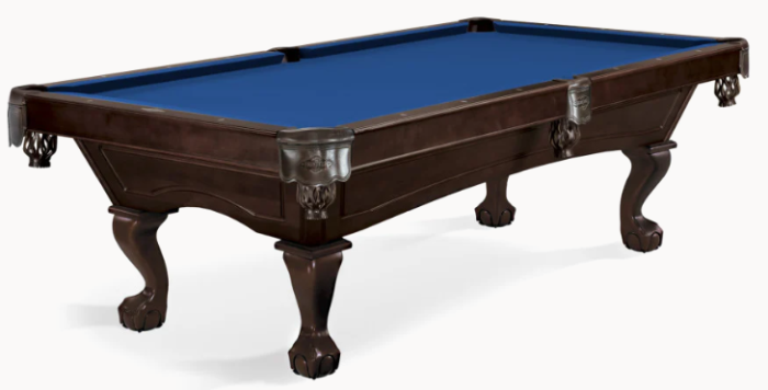 Brunswick 8' Allenton Pool Table with Ball and Claw Leg - Image 9